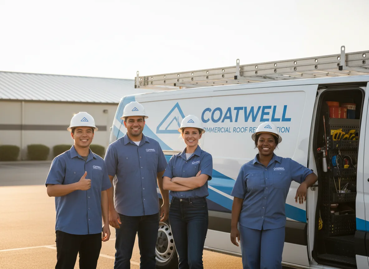 Commercial roof coating company in Reynoldsville, PA
